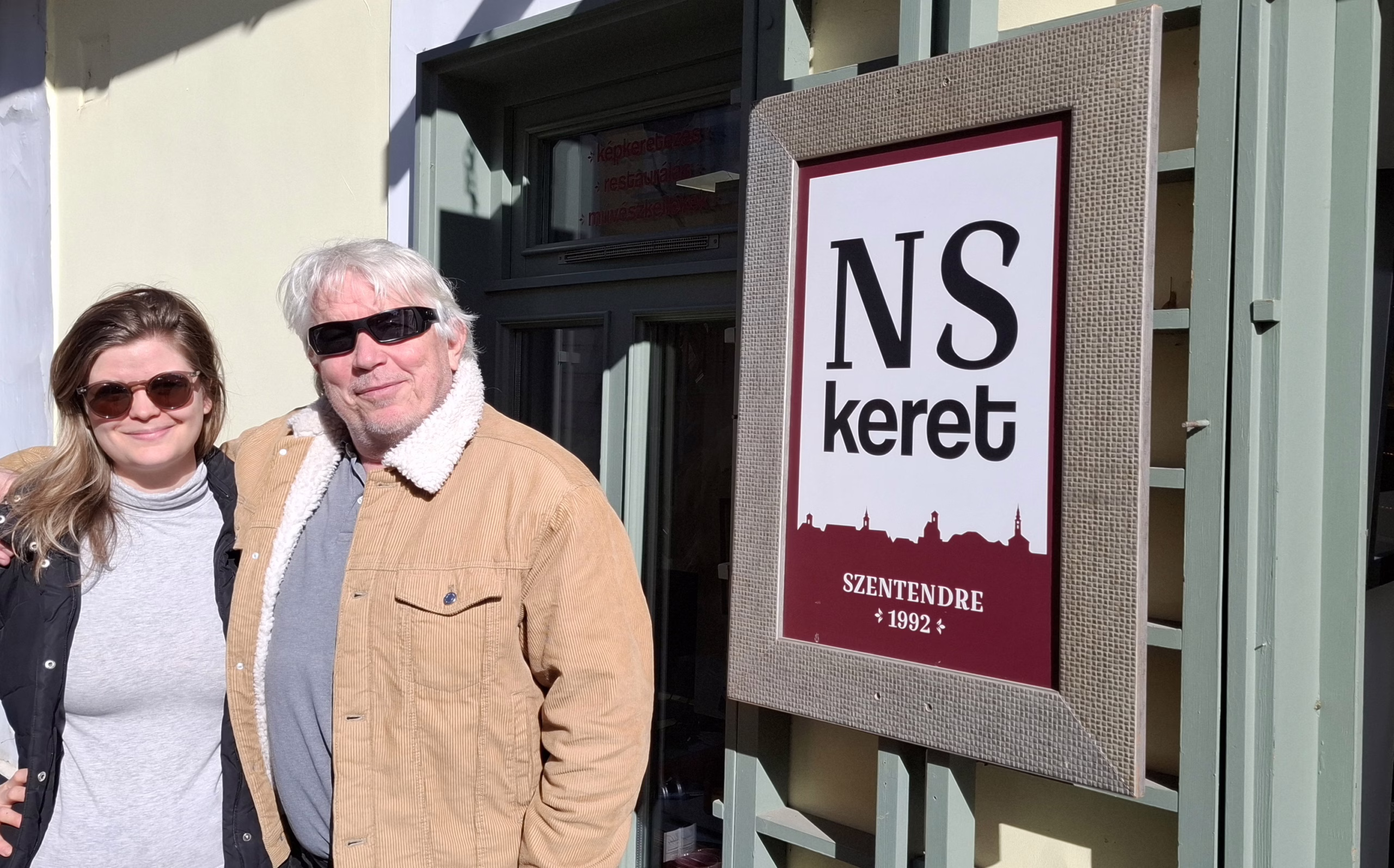 Vadász Bence kirakatot rendez