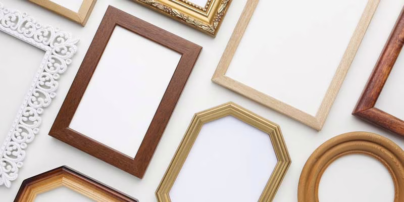 előre elkészített fénykép keretek