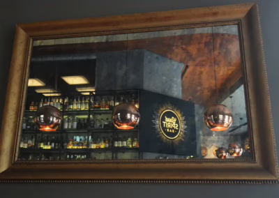 üvegek-tükrök munkáink fotók