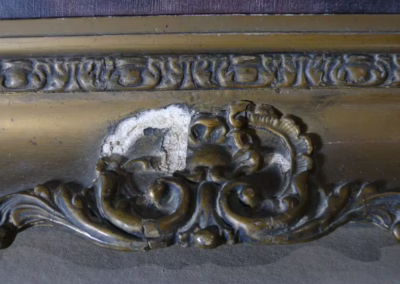 keret restaurálás felvett töredezett keret