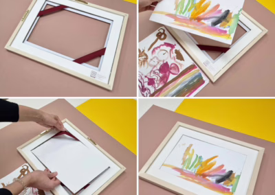 gyerek kép keret hogy működik