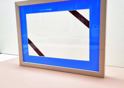 gyerek kép keret kék