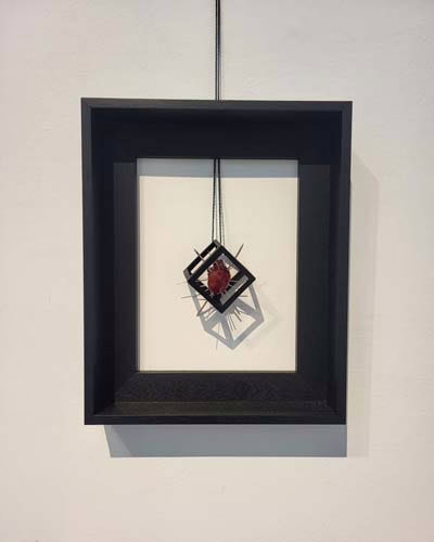 uveg_ekszer_kepkeretben üveg ékszer képkeretben , keretezett ékszer